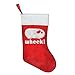 Produktbild gthytjhv Simple Guinea Pig (Wheek!) Felt Christmas Stocking Party Accessory for Boys Girls Men Women 42x26cm