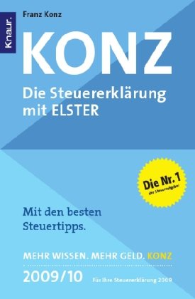 Download Konz: Die Steuererklärung mit ELSTER Download Konz: Die Steuererklärung mit ELSTER
