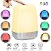 Produktbild GreenSun LED Lighting Lichtwecker Wake Up Licht, Nachtlicht Touchlampe 5 natürlichen Wecktöne, Sonnenaufgangfunktion, USB Kabel Leselampen Stimmungslampen für Party Geburtstags Geschenk