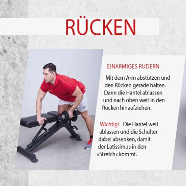 Training mit Kurzhanteln – Das große XXL-Übungsposter mit den 30 besten Übungen - 2