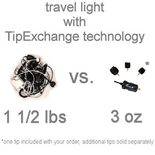 10W Mini-Autoladegerät kompatibel mit Google Nexus 7 mit Energiespartechnologie und TipExchange - 4