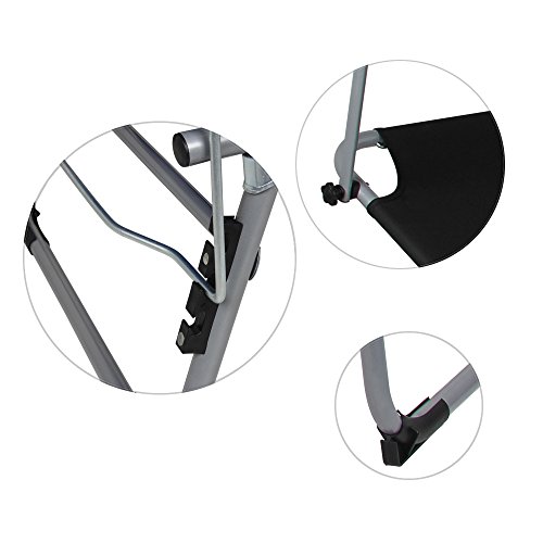 Sonnenliege Hawaii anthrazit - Gartenliege Liege Freizeitliege Strandliege - 