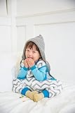 Vaenait Baby 80-110 Jungen Ultrasoft Mikrofaser Schlafsack dicke Decke fuer Winter Microfiber Papa Dino - 6