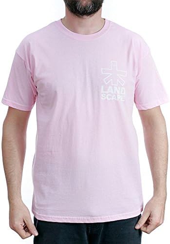 Landscape Outline T-Shirt Light Pink Medium