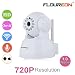Produktbild FLOUREON SP012 WiFi IP Kamera 720P 1,0MP IP Cam Pan / Tilt ONVIF Indoor Überwachungskamera H.264 P2P Sicherheit & Nachtsicht Weiß