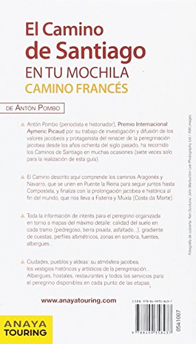 Book's Cover of El Camino de Santiago en tu mochila. Camino Francés