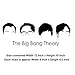 Produktbild NumbTs The Big Bang Theory Vinyl-Aufkleber, einfache Montage