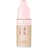 Essence Silky Blur Hydrating Foundation Makeup (1 fl oz) | Long Lasting, Matte Finish, Foundation, Care Formula