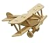 Fabrilla DIY 3D Wooden Puzzle Game Toys - Old Aeroplane/Glider RS.245.00