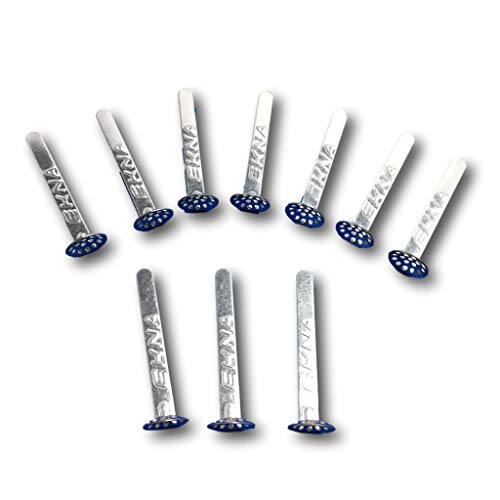 Acero-pantallas cuchara EKNA 15 mm para tabaco de pipa de, pipa de agua trad, 10 pcs de acero colgante de acero