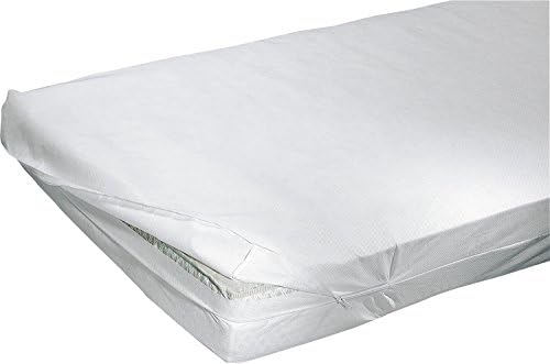 Mattress cover white size 150x200 cm