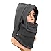 Produktbild NNIUK 3 in 1 Warme dicke winddichte Sturmhaube Skimaske Thermische Fleece Sport Reiten Gesichtsmaske Einstellbare Anti-Kalt-Hut für Outdoor-Radfahren, Skifahren, Snowboarden, Motorrad, Fahrradrennen, Laufen, Wandern, Bergsteigen für Männer / Frauen