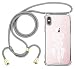 Produktbild Motiv Spruch Mandala Schrift auf transparent Case Halsband mit Seil Schnur Kordel Halskette Handykette zum umhängen Handyband kompatibel mit Samsung Galaxy Galaxy S9 M4#76