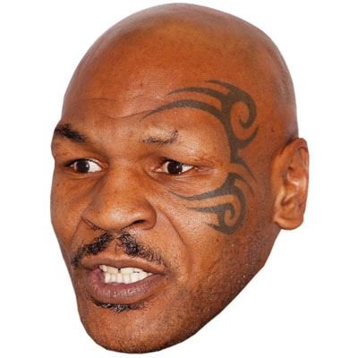 Preisvergleich Produktbild Mike Tyson Maske aus Pappe
