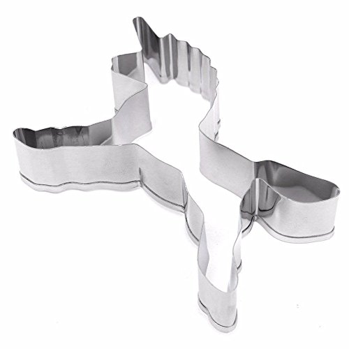 Edelstahl Einhorn-Form Unicorn Cutter DIY Cookies Fondant Form Plätzchen Keksform Ausstechformen Deko Kuchen Fondant Schneider Werkzeug - 3