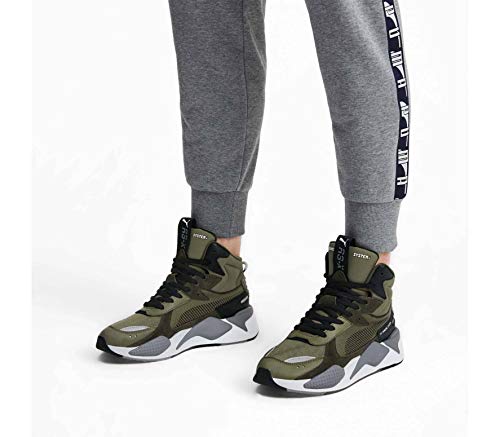 puma rsx midtop utility green