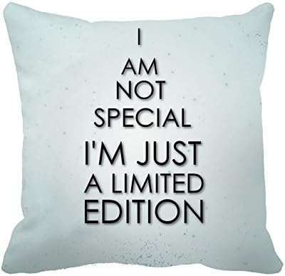 Yinggouen I Am Not Special Decorate For A Sofa Pillow Cover Cushion 45 x 45cm