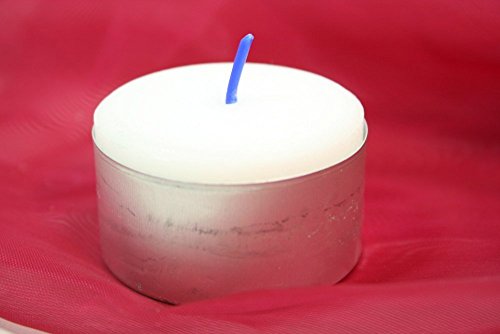 140 ! Stück 12 Std. -Brenner Maxi Teelichter GIES Weiss 6 kg Paraffin Jumbo Teelichte , exklusiv hergestellt für hillfield - 2