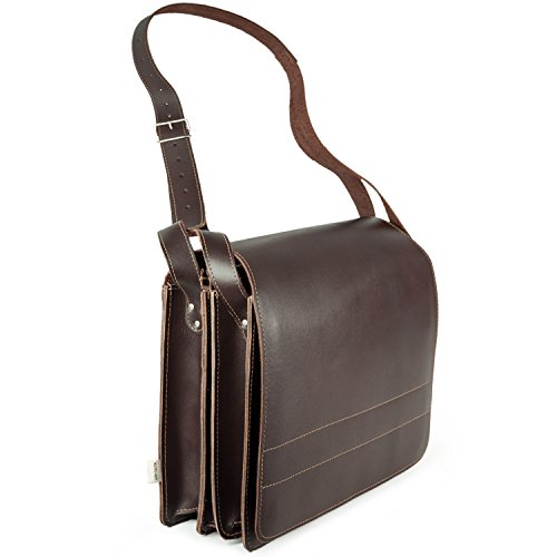 Große Aktentasche / Lehrertasche Größe XL aus Leder, für Damen und Herren, in verschiedenen Farben, Jahn-Tasche 675