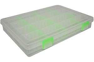 Tronixpro Component Box, Large, Adjustable compartment fishing tackle Box
