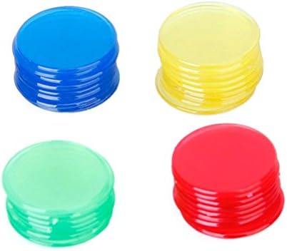 WINOMO Plastic Bingo Chips Markers 4 Colours 400pcs