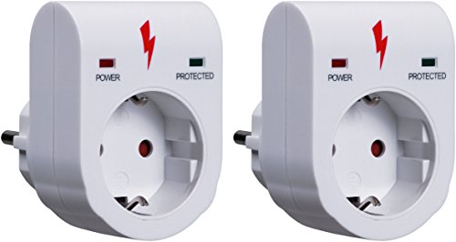 Preisvergleich Produktbild Elro SB95 / 2 2x Überspannungsschutz mit Kindersicherung