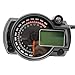 Produktbild Laileya Motorrad-7-Farb-LCD-Bildschirm Tacho Motorrad-Hintergrundbeleuchtung Anzeige Odometer Scooter Tachometer Kraftstoffanzeige ABS-Case