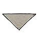 Infant Larkwood Velcro Fastening Neck Bandana Bib Black/Heather Grey One Size