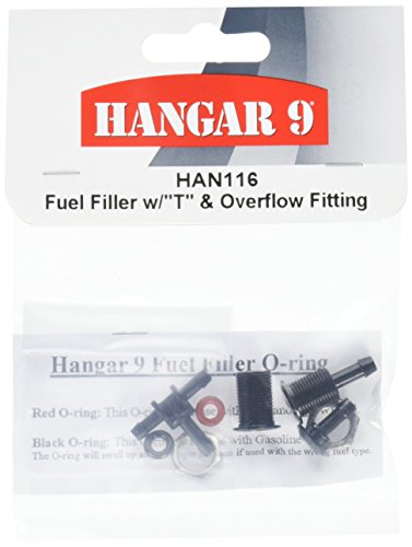 Preisvergleich Produktbild Hangar 9 Tankklappe mit T & Überlaufgarnitur