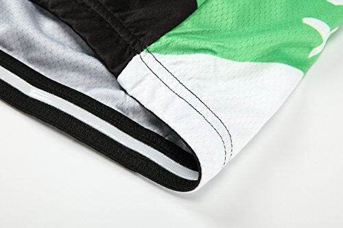 [Größe:S-5XL][option:Trägerhose,3D 2.8cm Sitzpolster] Fahrrad Trikot Langarm Radhose Radtrikot Fahrradbekleidung Herren Männer Hemd mit lange Ärmeln Set Cycling OutdoorTrikots Windjacke Neue - 6