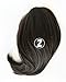 X&Y ANGEL -New Short Ponytail Hair Piece Extension Wavy Claw Clip In/on Hairpiece PM004 (dark brown)