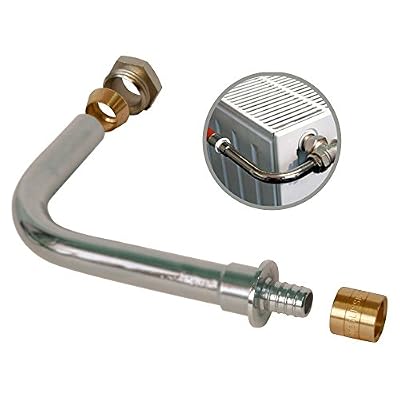 Sélection HR Somatherm - Kit de raccordement radiateur en PER - KIT Canne de raccordement arrière radiateur PER à glissement Ø13x16