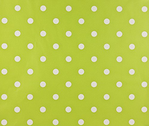Dutch Wallcoverings 1162–3 Punkte Tapete – Grün/Weiß