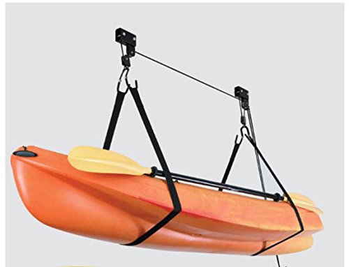 Deckenlift Deckenhalter Fahrradlift 45kg Fahrradgarage Fahrradhalter Seilzug für E-Bike - 4