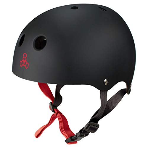 Triple9 TRIPLE8 Halo Helm 2019 Black Rubber, S