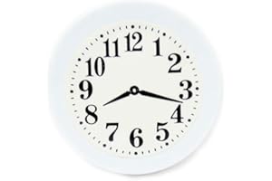 MELODY JANE DOLLS HOUSES Melody Jane Casa De Muñecas Blanco Cocina Reloj De Pared 1:12 Escala Accesorios Miniatura