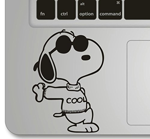 Vati Blätter Removable Snoopy Coole Humor Teilhandmade Art Haut kühler Entwurf Vinylabziehbild Aufkleber für Trackpad Tastatur des Apple Macbook Pro Air Mac Laptop