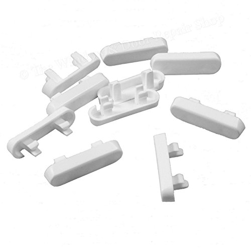 JCP 10 x Anthracite Grey Drainage Cover Caps Weep Hole for UPVC Windows