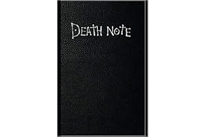 GUGUBU Death Note Buch Cosplay Notizbuch mit Regeln