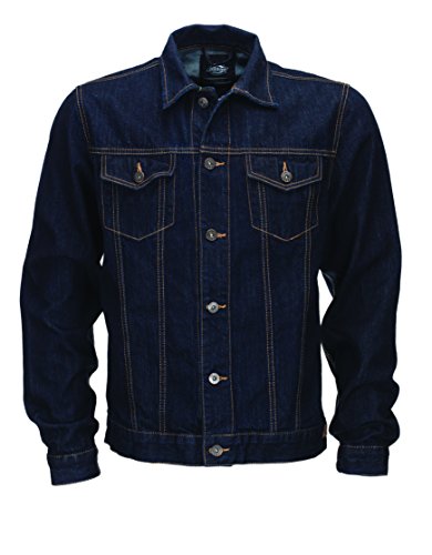 Dickies Herren Jacke Streetwear Male Jacket Tampa blau (Rinsed) Small