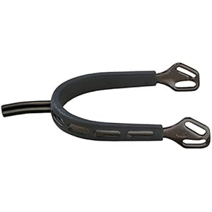 SPRENGER ULTRA FIT EXTRA GRIP Sporen mit Balkenhol Schlaufe BLACK SERIES