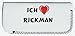 Produktbild Brillenetui mit Ich liebe Rickman (Vorname/Zuname/Spitzname)