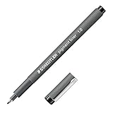 Staedtler - 308 10 - 9 Staedtler - rotulador Pigment liner 308 negro 1,0 mm Staedtler, 1 unidad