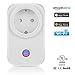 Produktbild Smarte Steckdose Smart Home, Kompatibel mit Amazon Alexa, Timer, Intelligente WLAN Steckdose, APP Steuerung für IOS und Android, WI-FI Smart Socket, mobile Steuerung Zeitschaltuhr