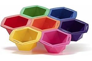 TONOLOGY Sculpby Bowls de Tinte de Colores - 7 Bolos