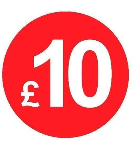 Red Price Stickers - 30mm - Price Stickers