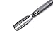 Viba Professional Hypoallergenic Stainless Steel Hard-Chrome-Plated Double-Ended Cuticle Pusher 106