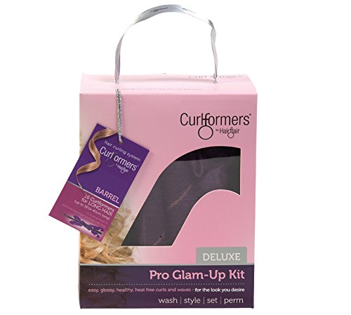 Curlformers Deluxe Range Glam up Kit Barrel Curls for Long Hair