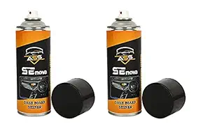 STE nova Dashboard Shiner/Dresser Polish Spray for All Cars (500 ML) Pack of 2