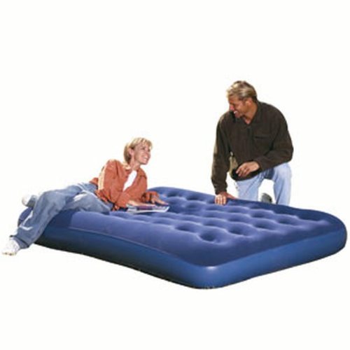 Pavillo Bestway M107101 - Colchon Hinchable Flocado Doble 188 x 137 x 22 cm